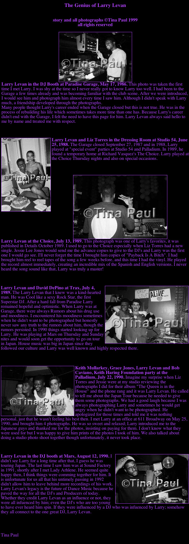 the genius of larry levan